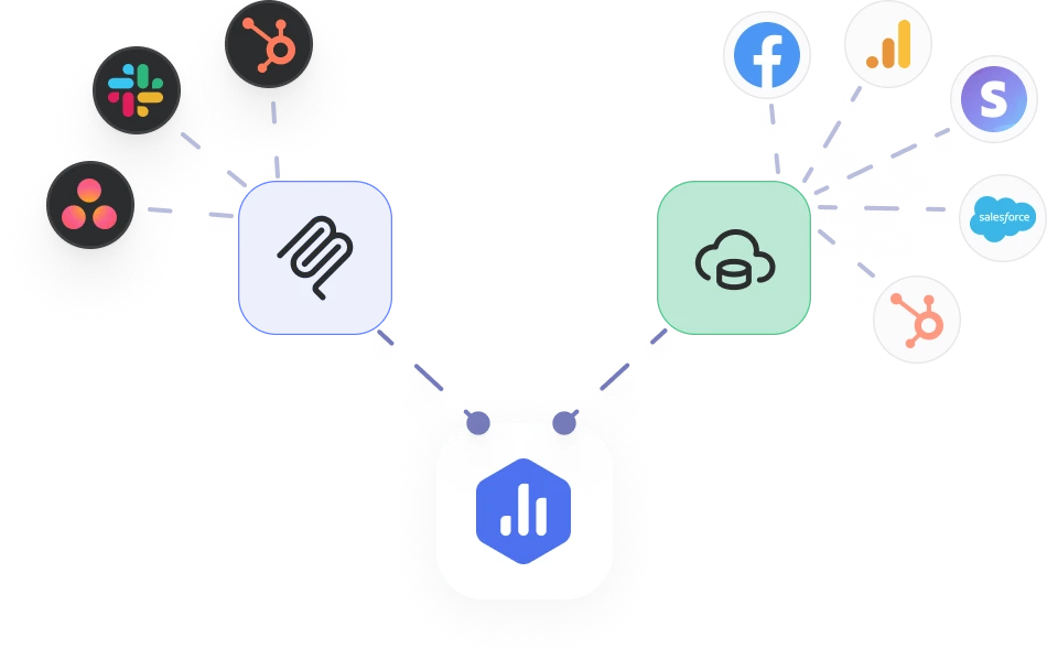 Databox joining that same MCP server to its own integrations: Facebook Ads, Google Analytics, Stripe, Salesforce and HubSpot.