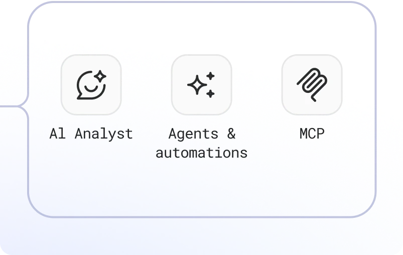 AI Analyst, Agents and automations, and MCP