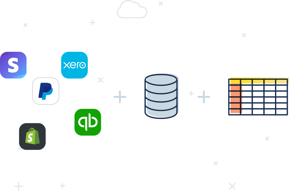 Calculate metrics from multiple sources