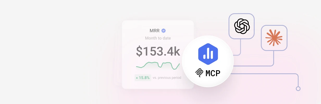 Databox MCP connecting an MRR metric to ChatGPT and Claude